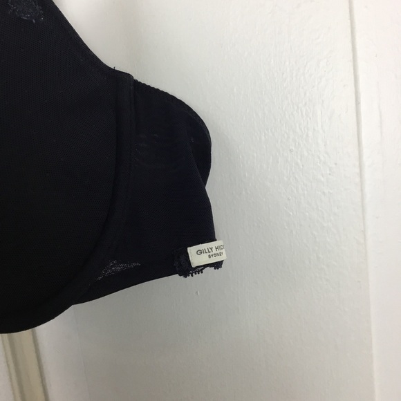 Gilly Hicks Front Close Bra Navy Blue 36C - Picture 4 of 7